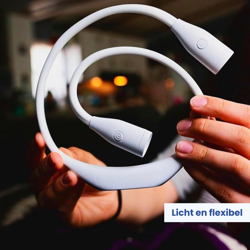 LumiCrealis – De neklamp die uw creaties verlicht en uw ogen ontlas