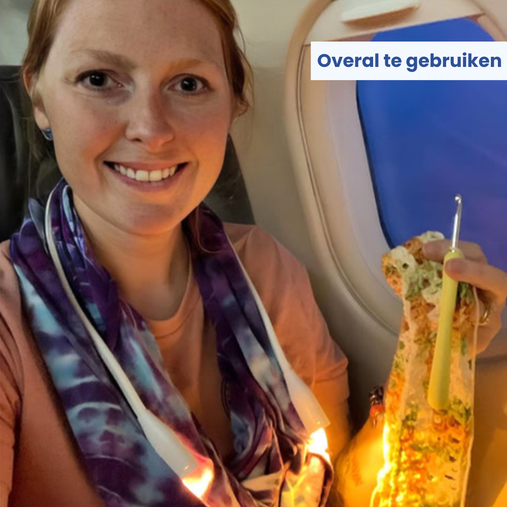 LumiCrealis – De neklamp die uw creaties verlicht en uw ogen ontlas