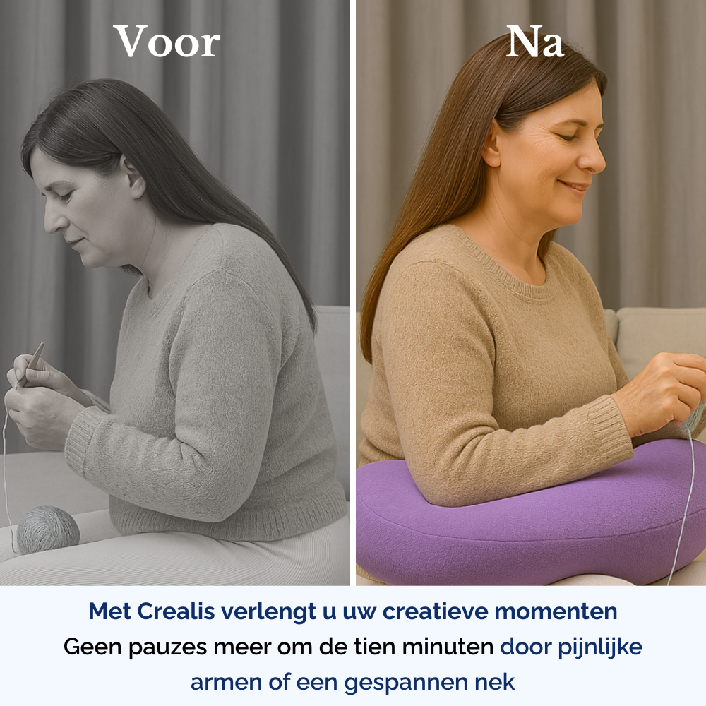 Ergonomisch Kussen Crealis – Uw comfortabele partner tijdens creatieve momenten