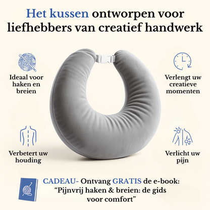 Ergonomisch Kussen Crealis – Uw comfortabele partner tijdens creatieve momenten